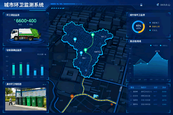 城市环卫检测系统